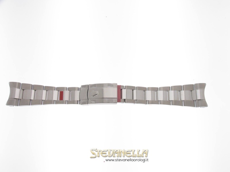 Rolex bracciale Oyster 126300 126334 acciaio ref. 72610 nuovo